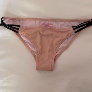 Victoria’s Secret Swim Bikini Bottoms in Sparkly Pink